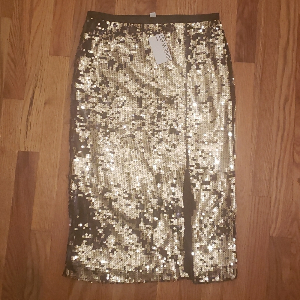 💛🖤Black & Gold Skirt